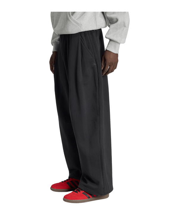 adidas Originals Premium Essentials Open Wide Hem Hose Schwarz - schwarz