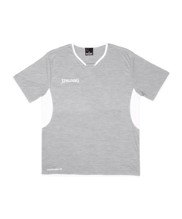 Spalding, Unisex, Sportshirt, Hustle Shooting Shirt (140, 176), Grau - Bild 2