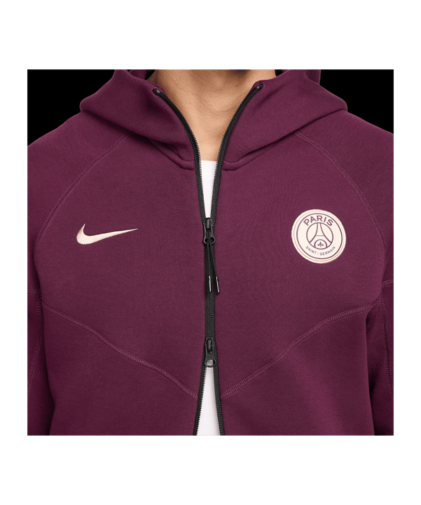 Nike Paris St. Germain Tech Fleece Hoody Rot F610 - rot