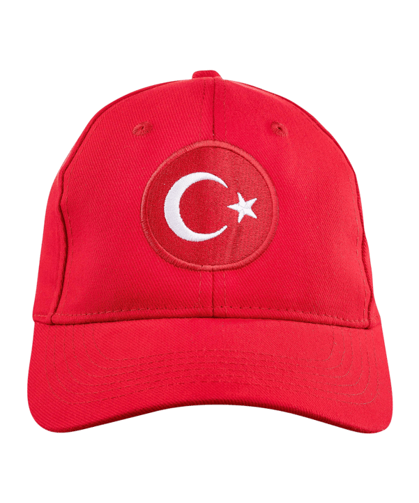 TFF Türkei Logo Cap Kids Rot - rot
