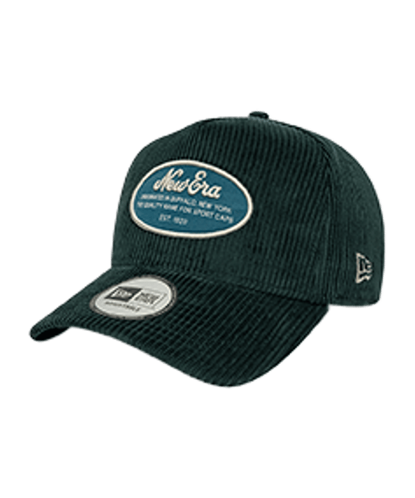 New Era E-Frame Cord Patch Cap Grün - gruen