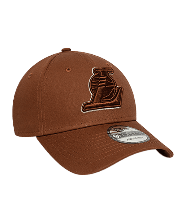 New Era MLB 9Forty Los Angeles Dodgers Outline Cap Braun - braun