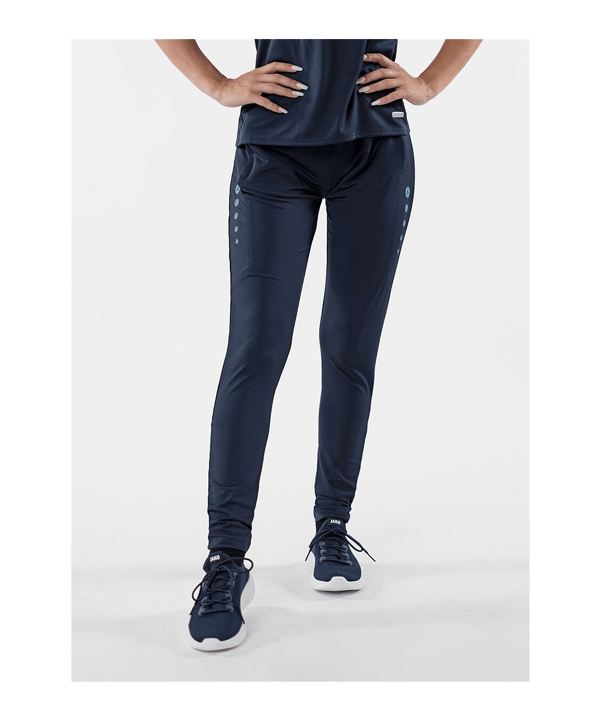 JAKO Premium Trainingsbroek Dames Blauw K095 - blauw