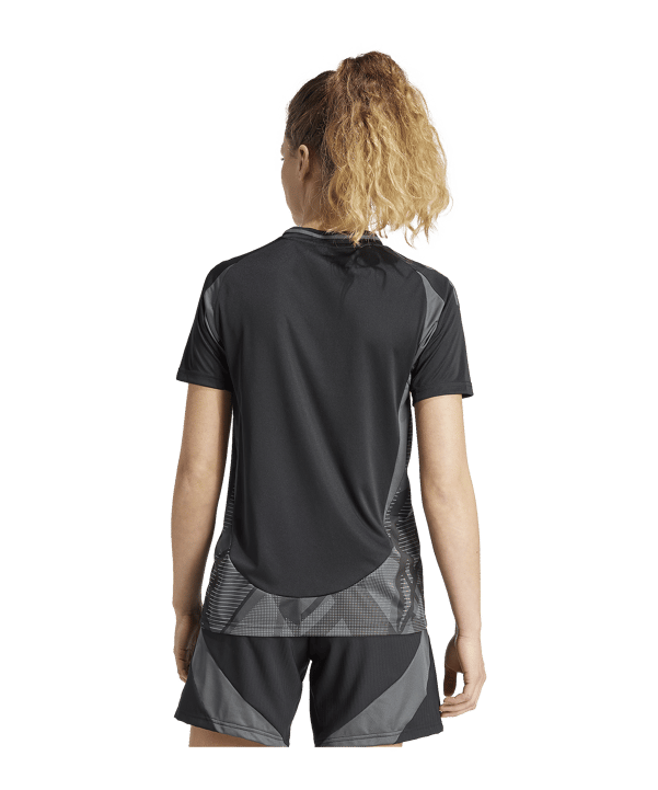 adidas Tiro 24 Competition Match Trikot Damen Schwarz - schwarz