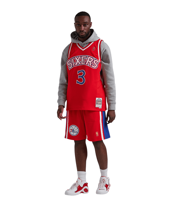 Mitchell and Ness NBA Philadelphia 76ers Short Rot - rot