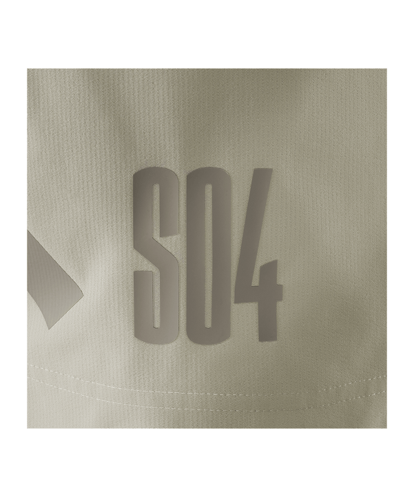 adidas FC Schalke 04 Z.N.E. Short Beige - beige