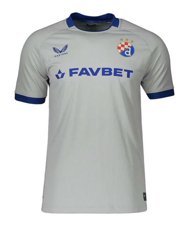 Castore Dinamo Zagreb Trikot Auswärts 2025/2026 Grau F123 - grau