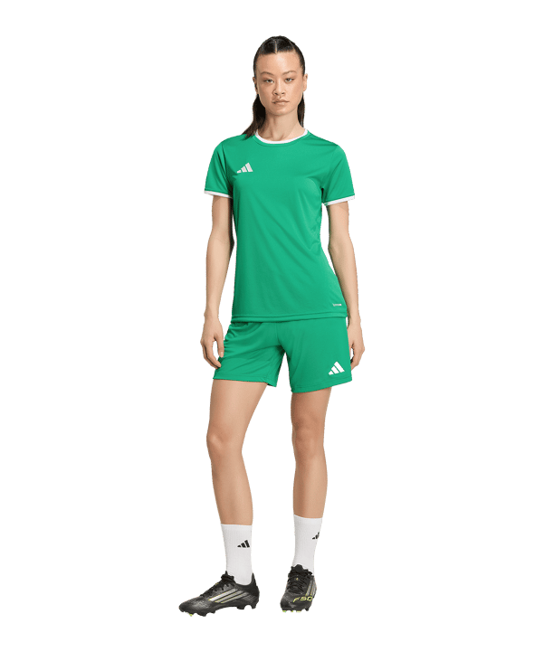 adidas Entrada 26 Short Damen Grün - gruen