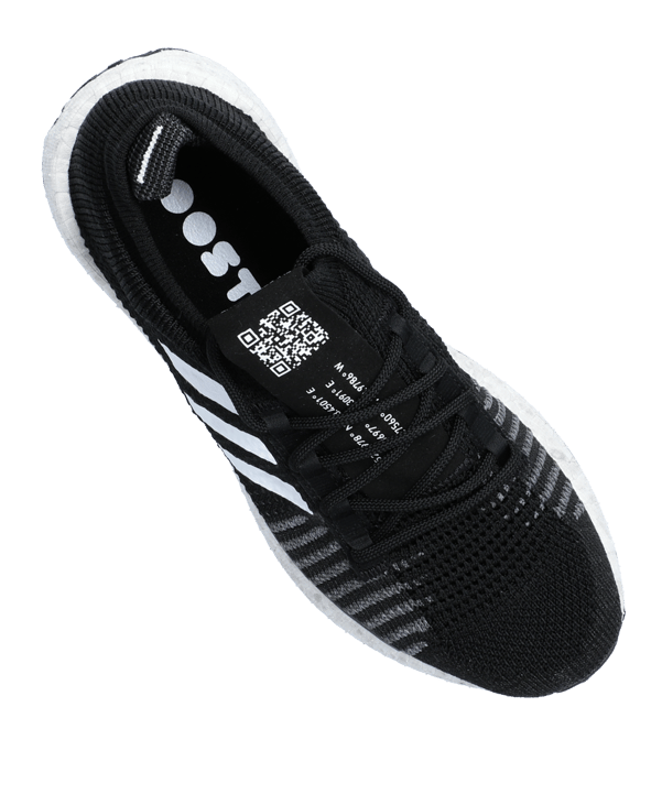 adidas Pulseboost HD Running Schwarz Weiss - schwarz