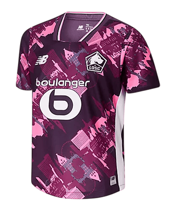 New Balance LOSC Lille Shirt 4th 2025/2026 Kinderen Veelkleurig - meerkleurig