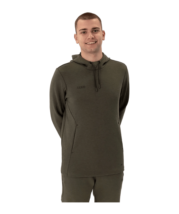 JAKO Premium Basic Felpa Marrone C028 - marrone