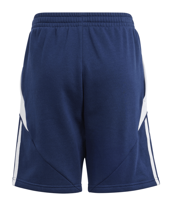 adidas Tiro 24 Short Kids Dunkelblau Weiss - blau