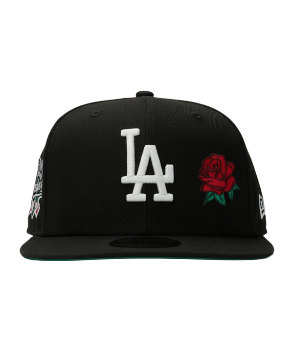 New Era Los Angeles Dodgers 59Fifty Cap Schwarz - schwarz