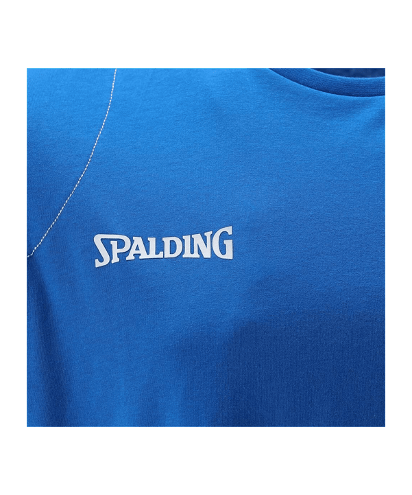 Spalding Essential T-Shirt Blau - blau