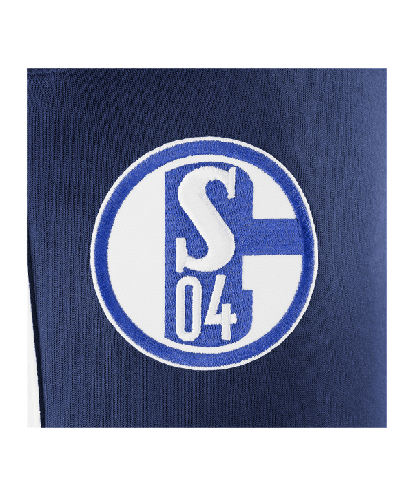 adidas FC Schalke 04 Jogginghose Blau - blau