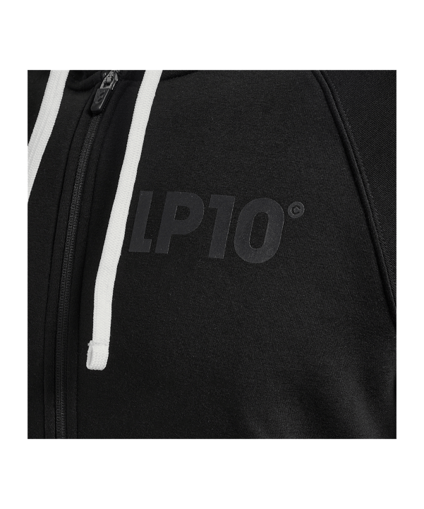 Hummel LP10 Cotton Hoody Schwarz F2001 - schwarz