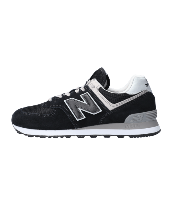 New Balance 574 Schwarz Weiss FEVB - schwarz