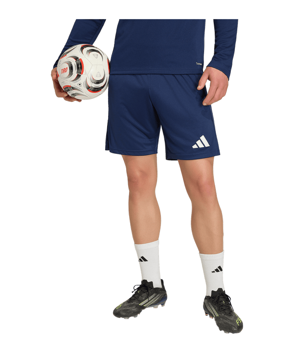 adidas Entrada 26 Short Dunkelblau - weiss