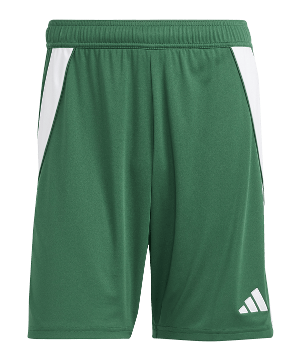 adidas Tiro 24 Short Grün Weiss - gruen