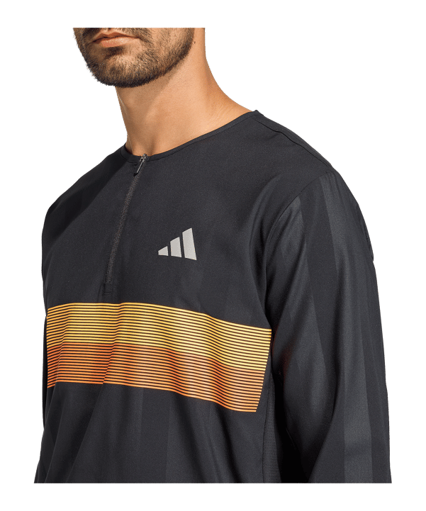 adidas adi365 Seasonal Running Sweatshirt Schwarz - schwarz