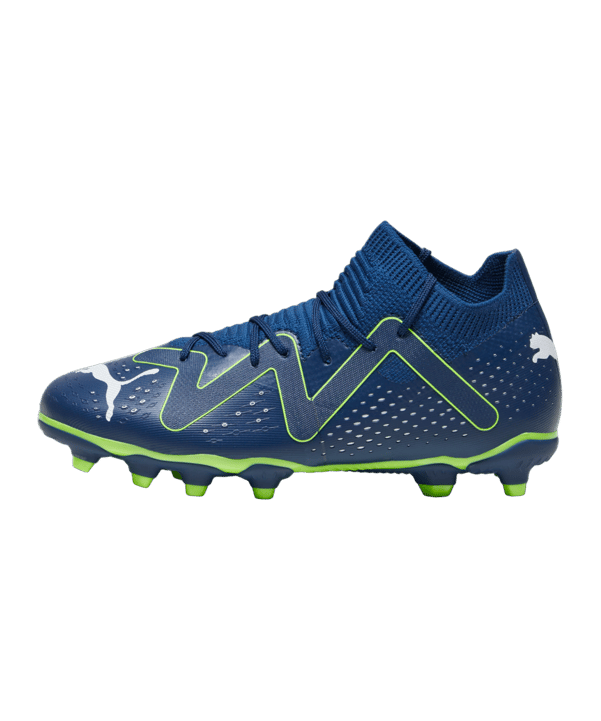 PUMA FUTURE Match FG/AG Jr Gear Up Kids Blau Weiss F03 - blau
