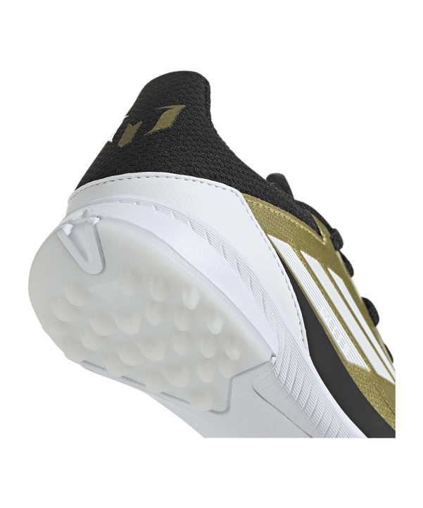 adidas F50 League TF Messi Triunfo Dorado Kids Gold Weiss - gold