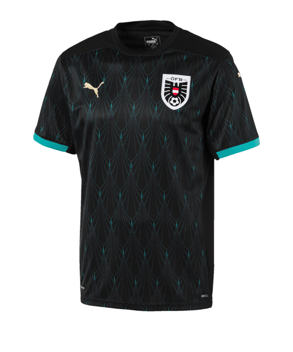 PUMA Österreich Trikot Away EM 2021 Schwarz F03 - schwarz