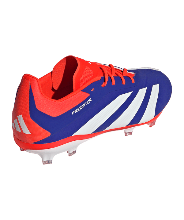 adidas Predator Elite FG Advancement Kids Blau Weiss - blau