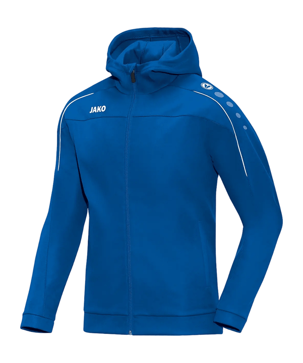 JAKO Classico Giacca con cappuccio Blu C04 - blu