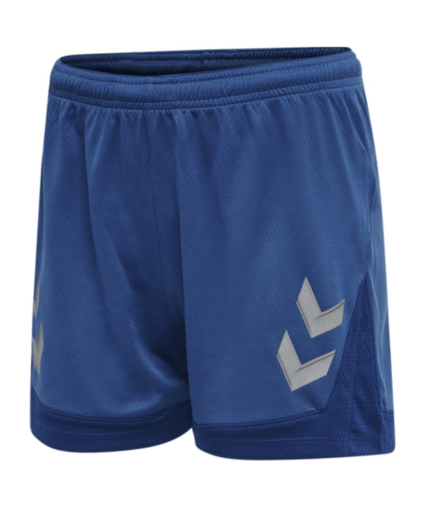 Hummel hmlLEAD Poly Short Damen Blau F7045 - blau