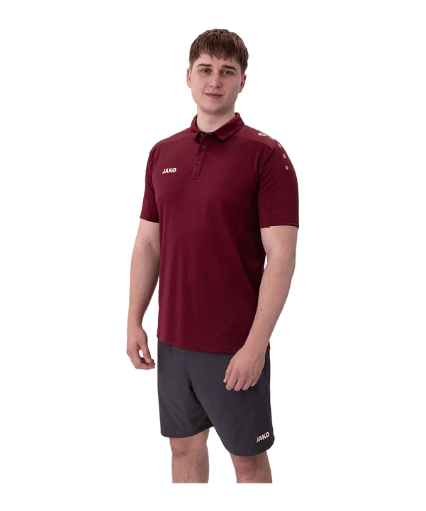 JAKO Classico Polo Rosso C14 - rosso