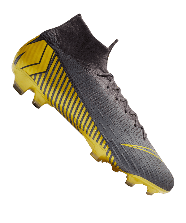 Nike Mercurial Superfly VI Elite FG Grau F070 - grau