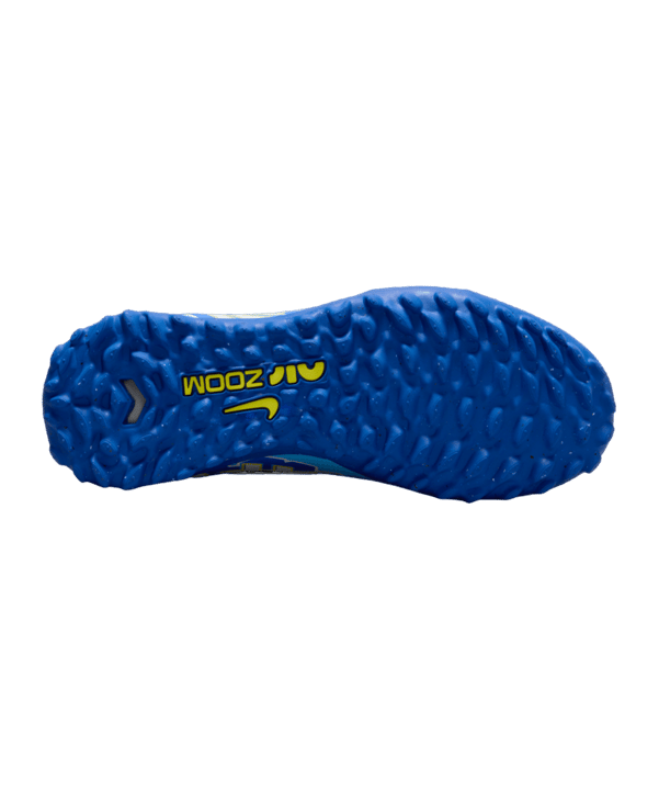 Nike Jr Air Zoom Mercurial Vapor XV Academy TF Mbappe Signature Kids Blau F400 - blau