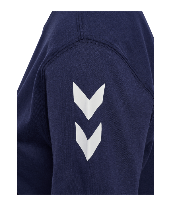 Hummel Go 2.0 Chevron T-Shirt Damen Blau F7026 - blau