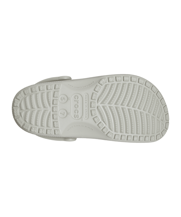 Crocs Classic Clog Badelatsche Grau - grau
