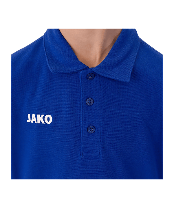 JAKO Base Polo Bambini Blu C004 - blu