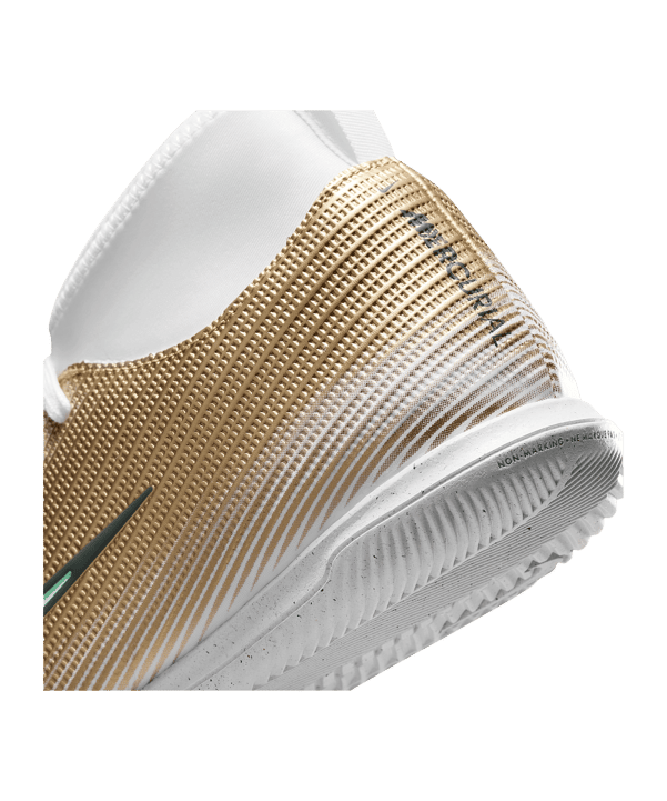Nike Jr Air Zoom Mercurial Superfly XI Club IN Kylian Mbappe Enfants Gold C701 - doré