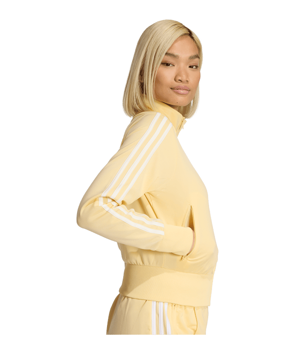 adidas Originals Firebird Classic Track Top Jacke Damen Weiß - weiss