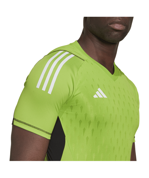 adidas Tiro 23 Pro Torwarttrikot Kurzarm Grün - gruen