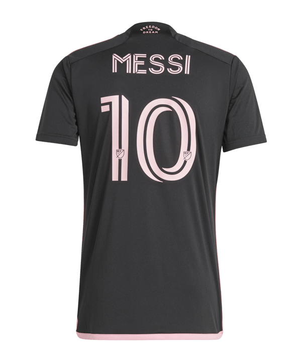 adidas Inter Miami CF Trikot Away 2024 Messi Schwarz - schwarz
