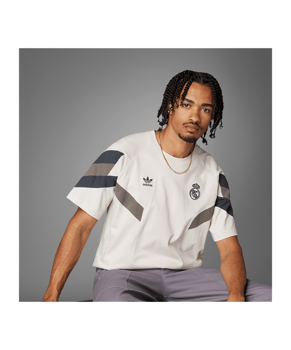 adidas Originals Real Madrid T-Shirt Pink - rosa