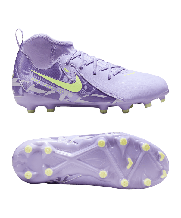 Nike Jr Phantom Luna II Academy FG/MG United Kids Lila F500 - lila