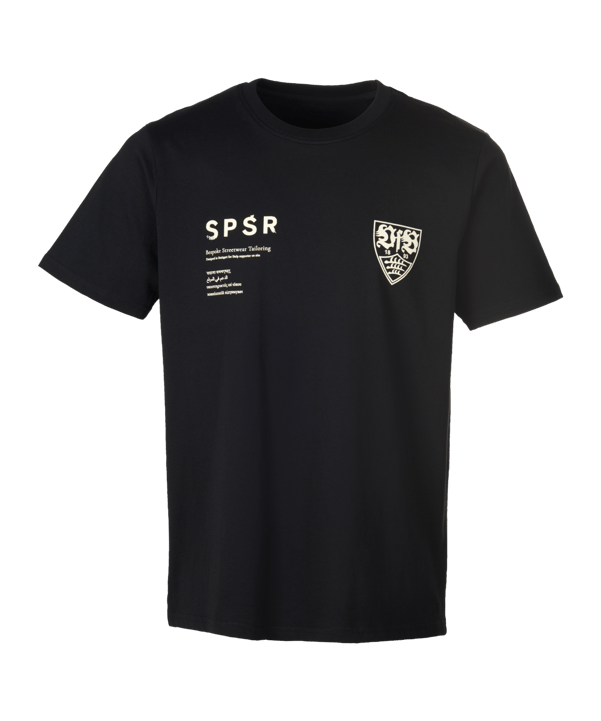 JAKO VfB Stuttgart X SPSR T-Shirt Schwarz - schwarz
