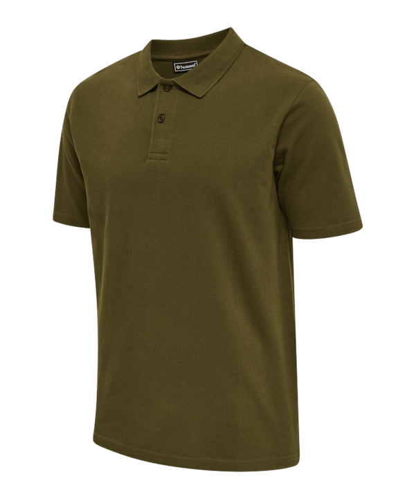 Hummel hmlRED Stretch Poloshirt Grün F6086 - gruen