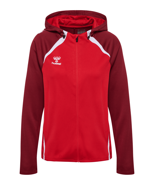 Hummel Lead 2.0 Kapuzenjacke Damen Rot F3713 - rot