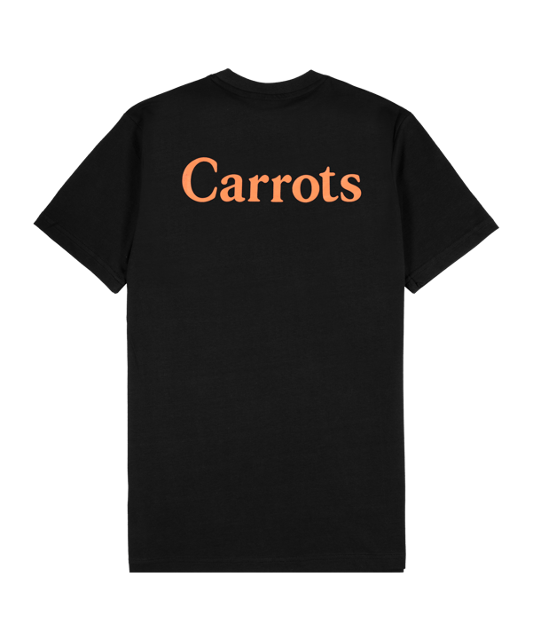 Carrots Wordmark T-Shirt Schwarz - schwarz