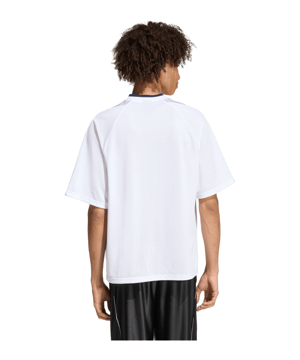 adidas Stadium Graphic Mesh T-Shirt Weiß - weiss