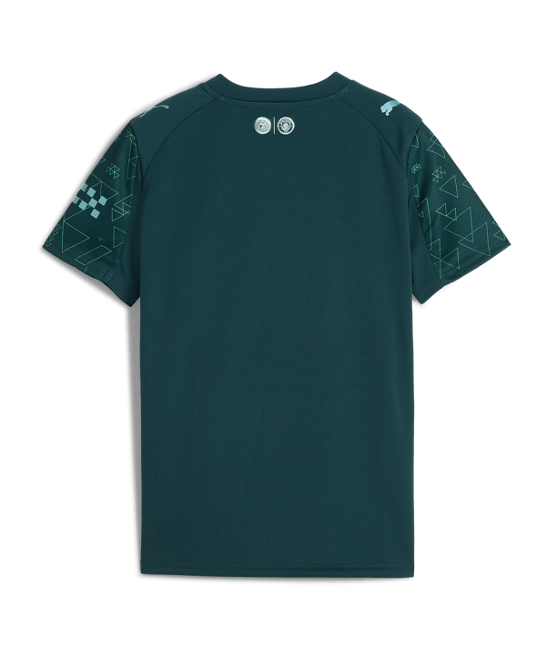 PUMA Manchester City 4Th Replica Trikot Kids Grün F04 - gruen