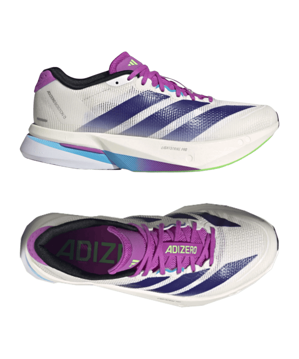 adidas Damen Adizero Boston 13 Laufschuh Weiß