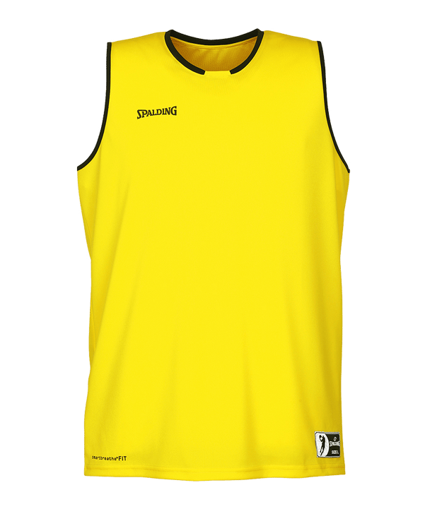Spalding Move Tank Top Gelb Schwarz F08 - gelb